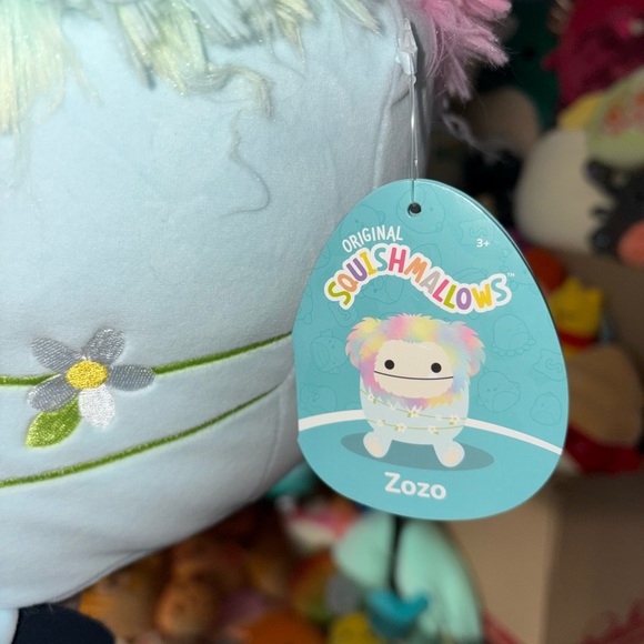 Zozo the blue spring flower Bigfoot NWT 14in - Picture 5 of 5